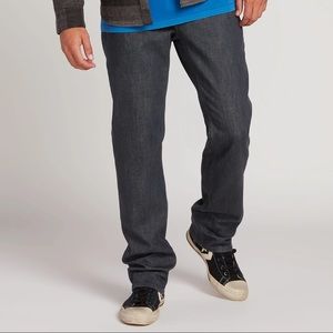 Volcom Solver Modern Fit Jeans Dark Grey size 34x32